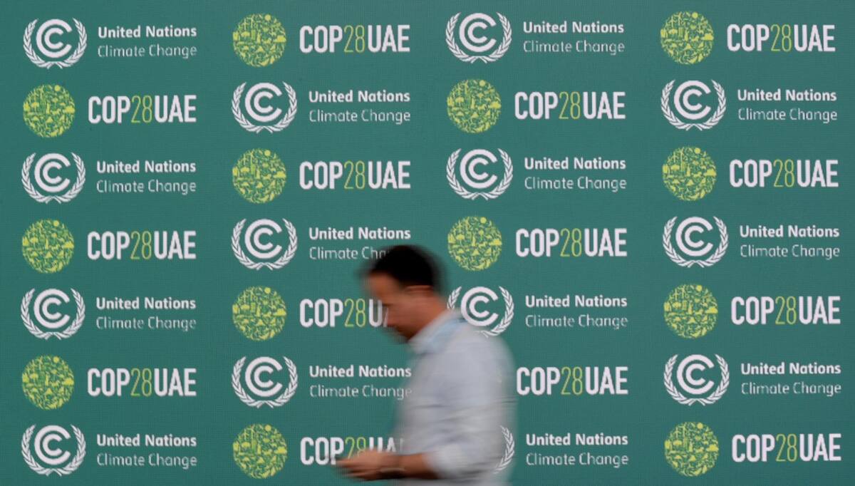 COP28 en Dubái. Foto: EFE.