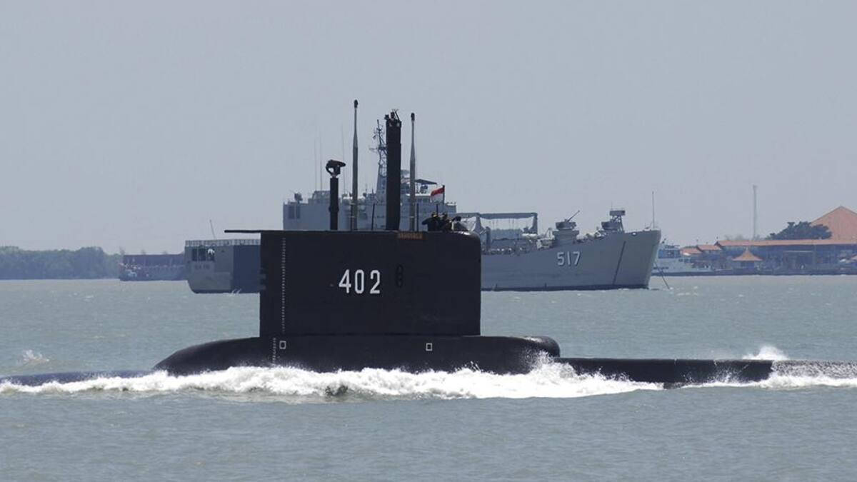 Submarino KRI Nanggala 402, Indonesia, Foto Reuters