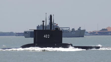 Tragedia en Indonesia: se perdió un submarino con 53 militares a bordo
