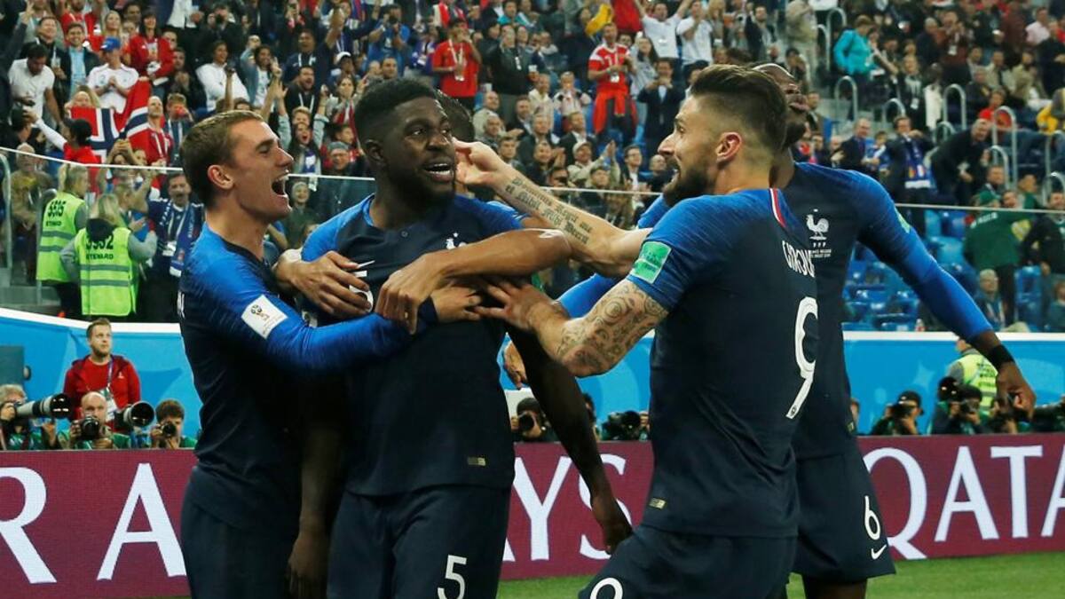 Francia vs. Bélgica - Mundial Rusia 2018 (Reuters)