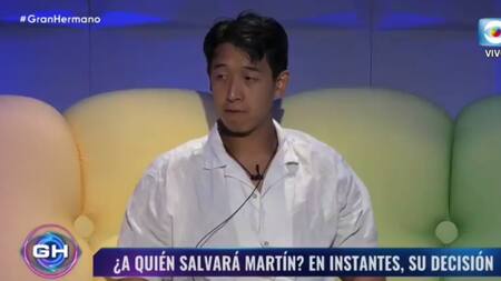 Martín de Gran Hermano sorprendió con su decisión. Foto: Captura.