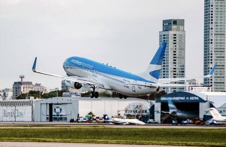 Aerolineas Argentinas. Foto: NA
