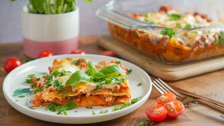 Lasaña en su versión saludable. Foto: Unsplash.