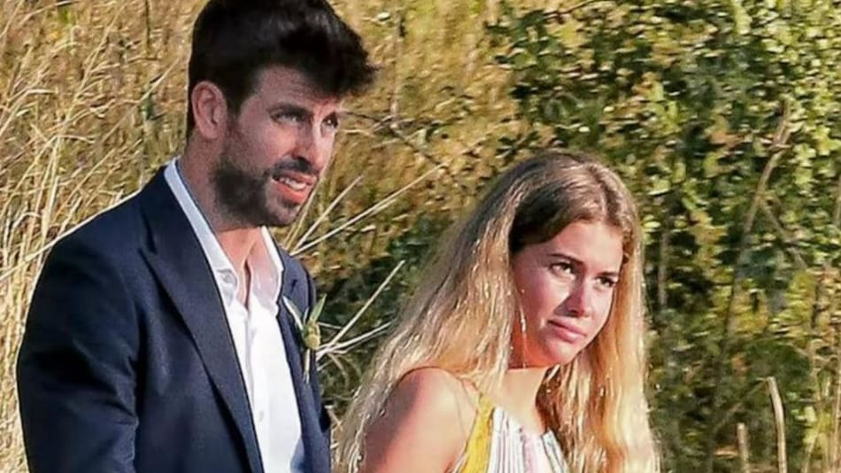 Clara y Gerard Piqué. Foto: Hola.com