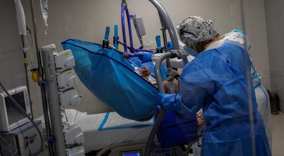 Coronavirus en Argentina, terapia, Reuters