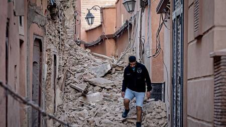 Terremoto en Marruecos. Foto: Télam