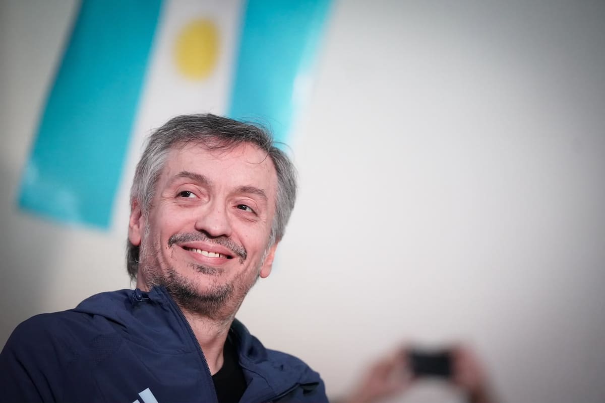 Máximo Kirchner celebró el Día de la Independencia en Carmen de Areco.
