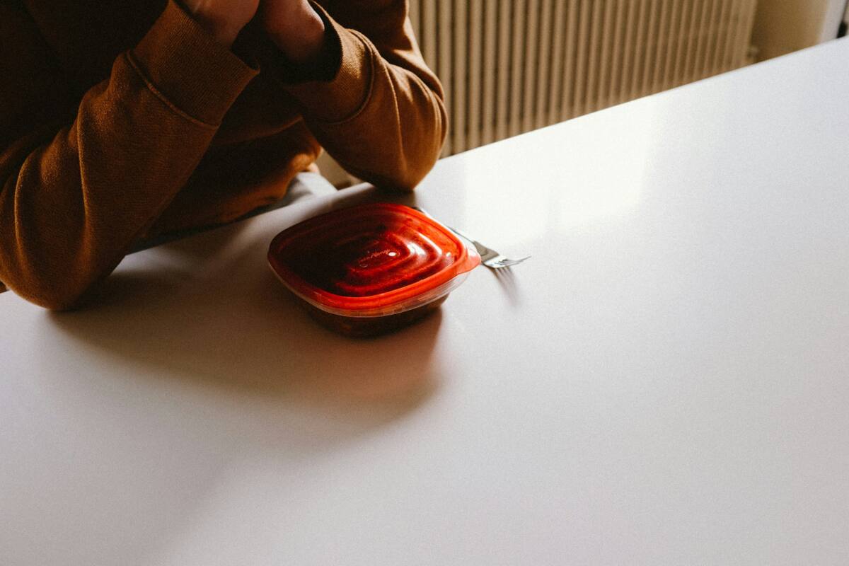 Comida en la oficina. Foto: Unsplash