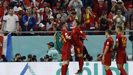 Mundial Qatar 2022, España vs. Costa Rica. Foto: REUTERS.