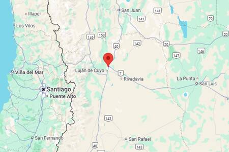 El lugar del episodio que sorprende a Mendoza.