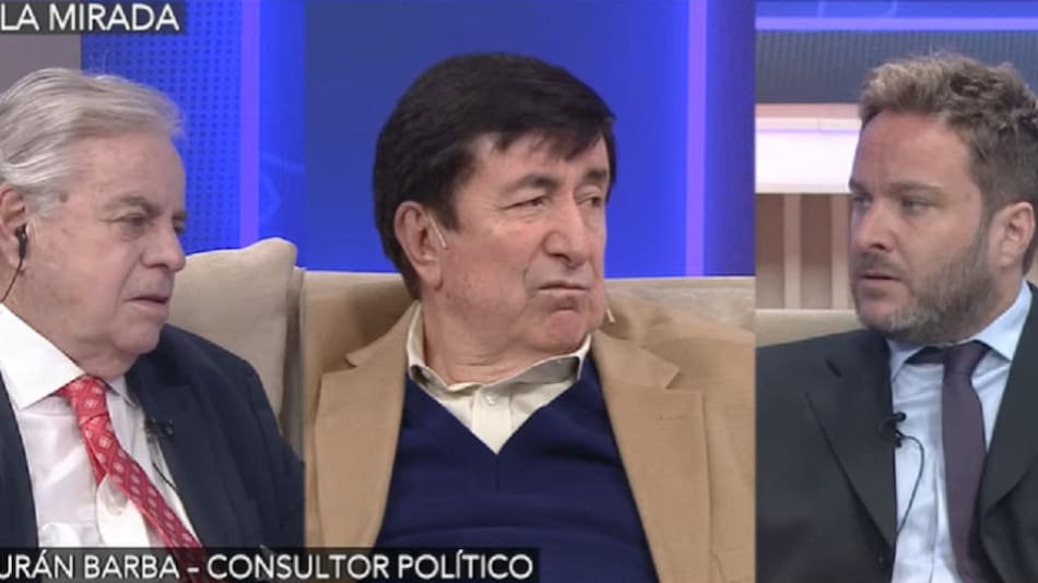 Jaime Durán Barba en "La Mirada". Foto: Canal 26