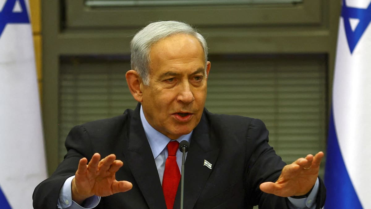 Benjamin Netanyahu, primer ministro de Israel. Foto: Reuters