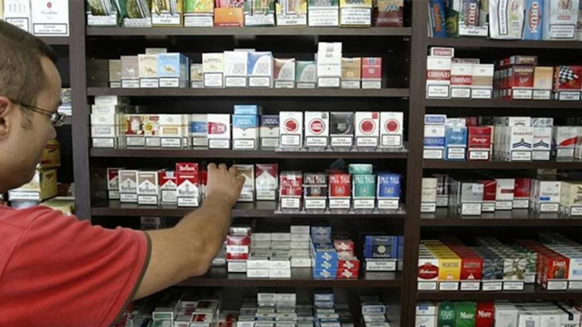 Venta de cigarrillos