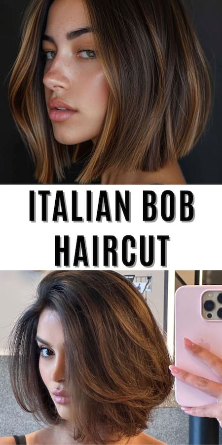 Italian Bob. Foto Pinterest Diva Gaze