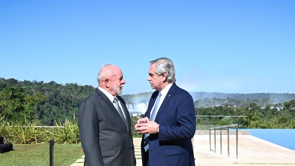 Lula da Silva y Alberto Fernández. Foto: Reuters.