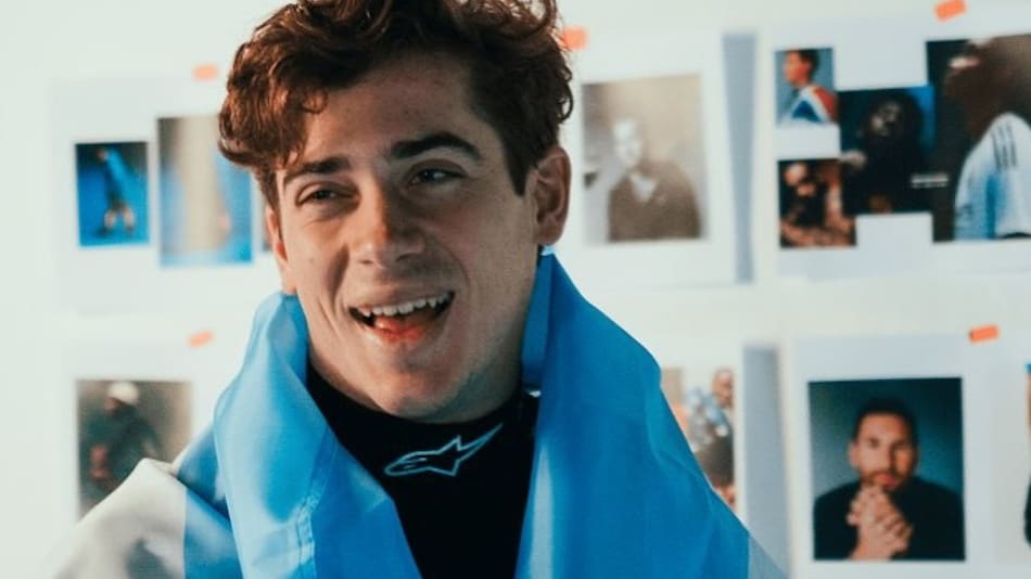 Franco Colapinto en Alpine. Foto: Instagram/@FranColapinto.