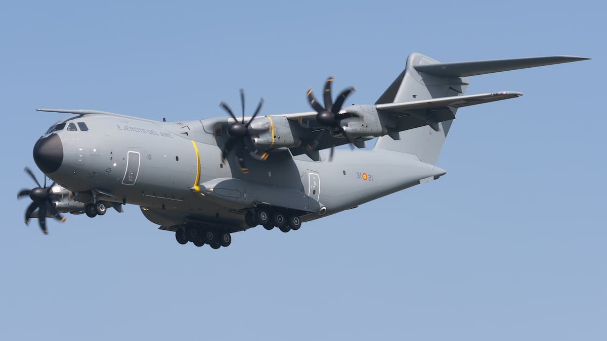 Apodado Grizzly, es un avión de transporte militar europeo
