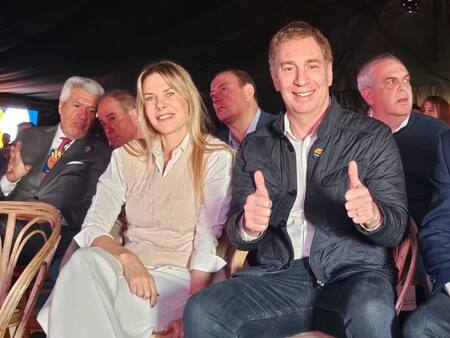 Karen Reichardt y Diego Santilli