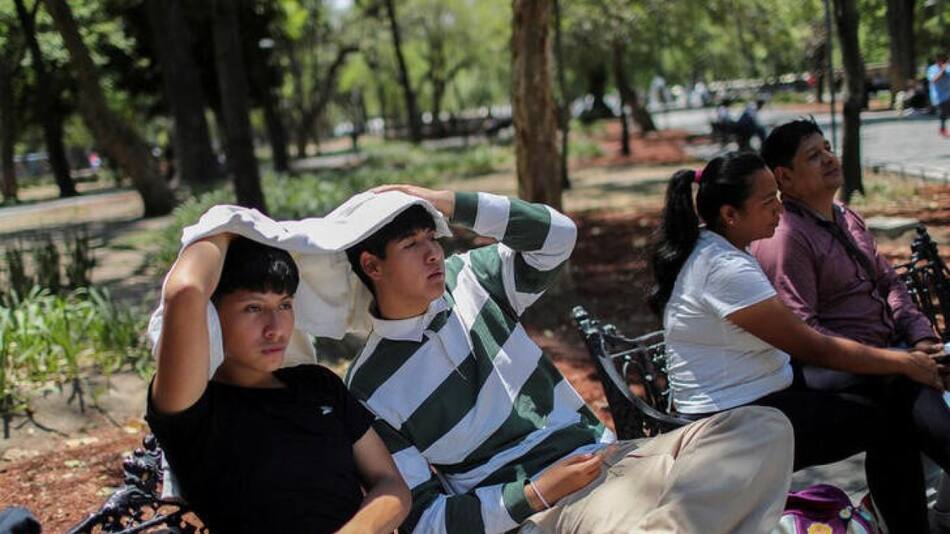 Ola de calor. Foto: Reuters