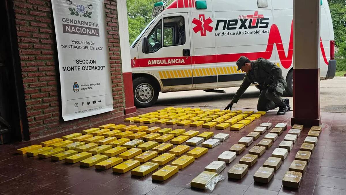 Droga en Santiago del Estero. Foto: NA