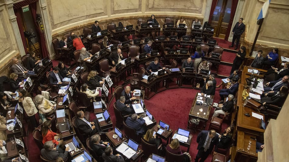 Debate en el Senado.