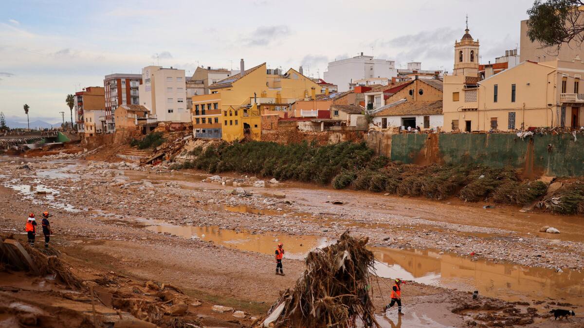 Valencia, devastada tras las inundaciones. Foto: Reuters