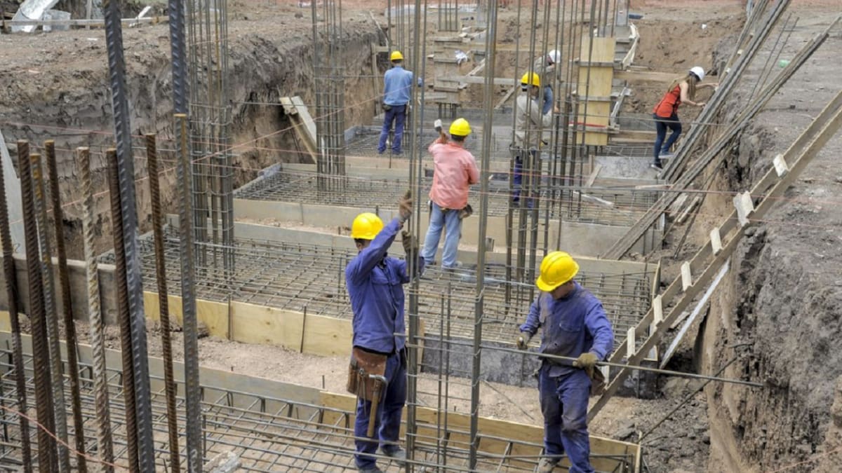 Construcción, industria. Foto: NA