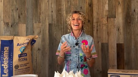 Maru Botana anunció el Rogelazo en el Obelisco. Foto: captura Instagram.