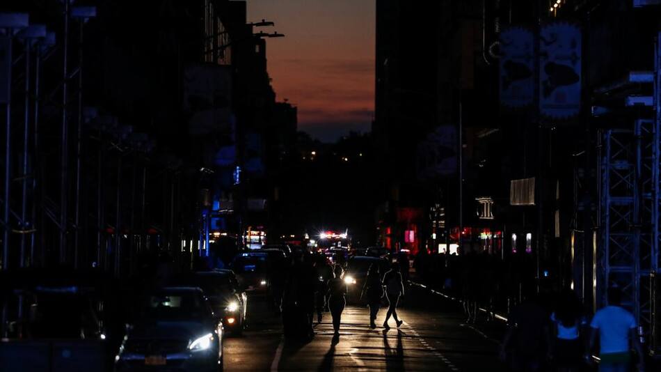 Apagón masivo en Manhattan, Estados Unidos, cortes de luz, Reuters