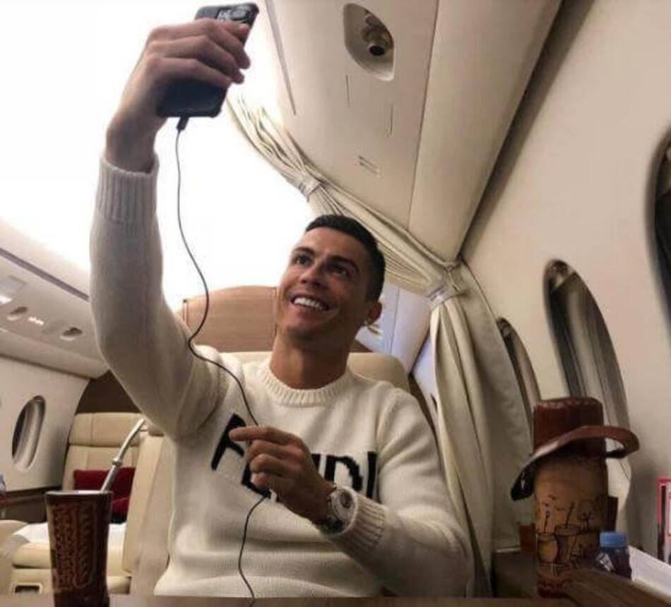 Avión de Cristiano Ronaldo