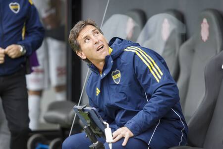 Claudio Úbeda, entrenador de Boca.