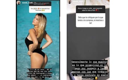 Wanda Nara sobre las cirugías estéticas, Instagram