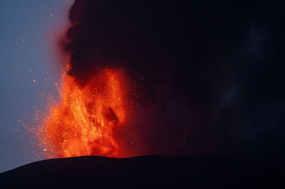 Volcán Etna. Foto: Reuters.