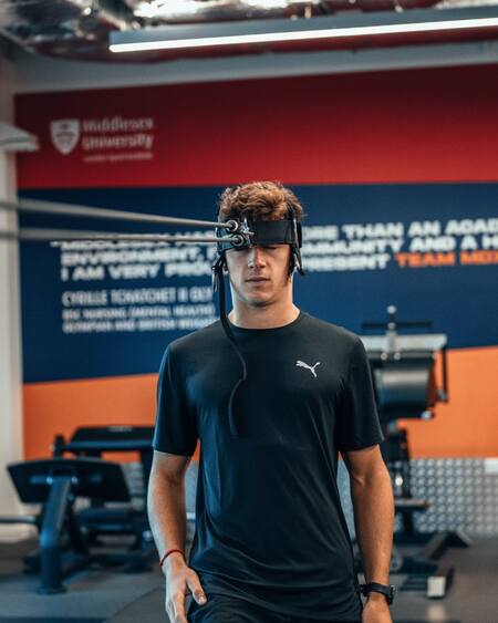 Franco Colapinto en su entrenamiento en Williams. Foto: X WilliamsRacing.