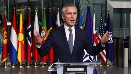 Jens Stoltenberg, secretario general de la OTAN. Foto: Reuters