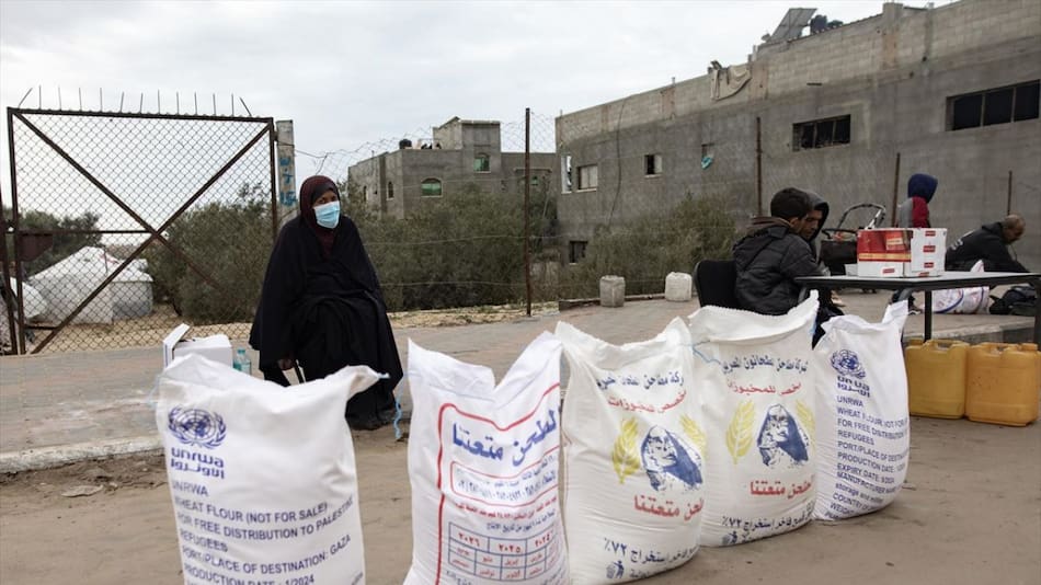 UNRWA. Foto: EFE