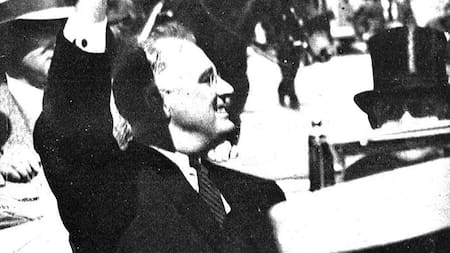 Franklin D. Roosevelt llegó en 1936