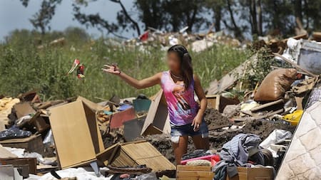 Pobreza en Argentina, niños, NA