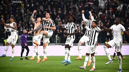 Copa Italia, Festejo de la Juventus, AGENCIA AFP