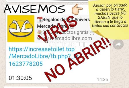 Alerta por una estafa viral por el aniversario de Mercado Libre