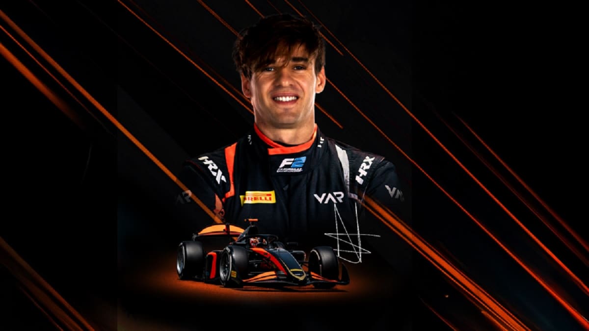 Nicolás Varrone competirá en Fórmula 2 para Van Amersfoort Racing.
