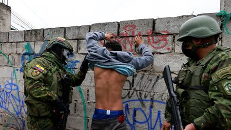 Estado de excepción en Ecuador. Foto: Reuters.