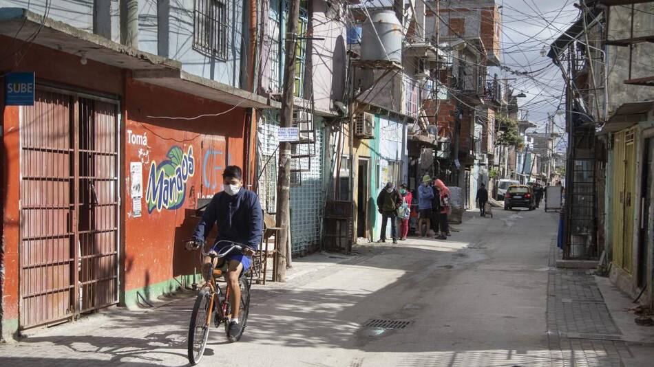 Coronavirus en la villa 31, AGENCIA NA