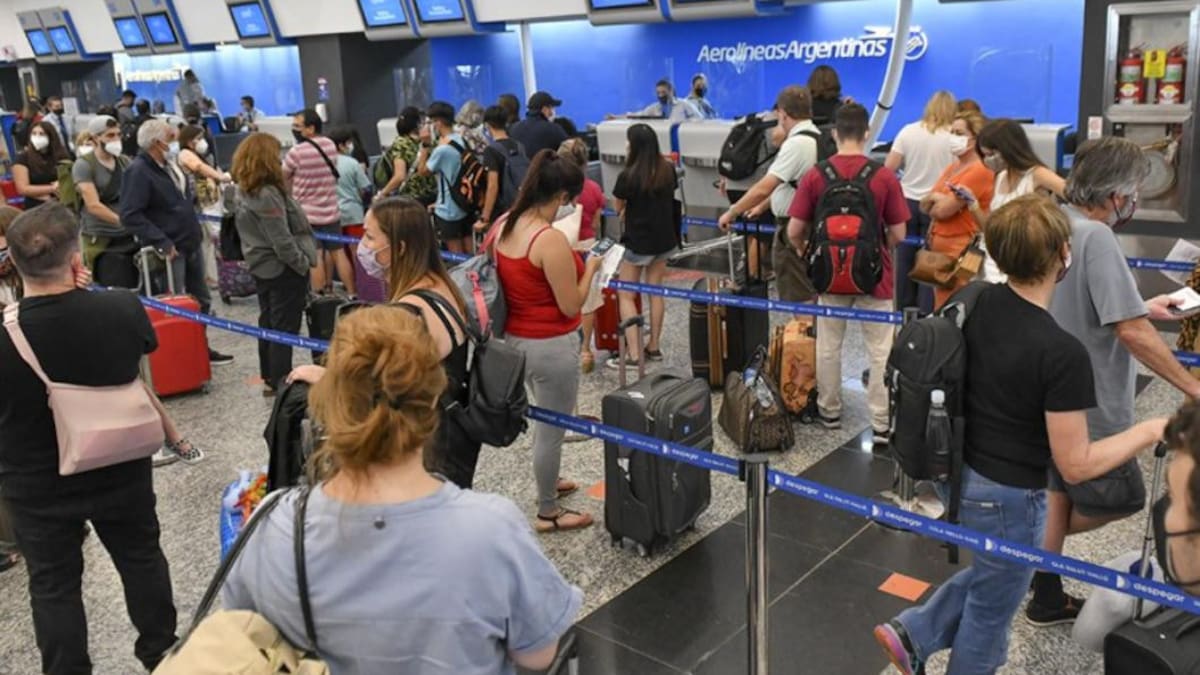 Vuelos cancelados en Aeroparque Jorge Newbery, Aerolíneas Argentinas, NA