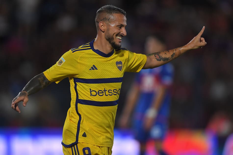 Darío Benedetto; Tigre vs Boca. Foto: Télam