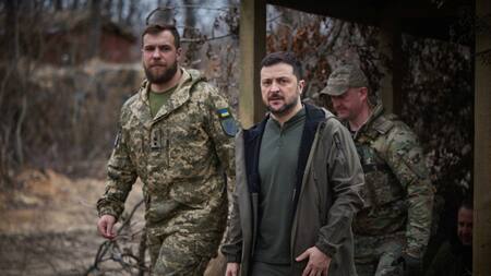 Volodimir Zelenski, presidente de Ucrania. Foto: Reuters/Prensa Presidencial de Ucrania
