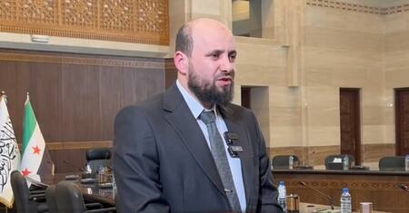 Mohamed Al Bashir, nuevo primer ministro de Siria. Foto: Captura video.