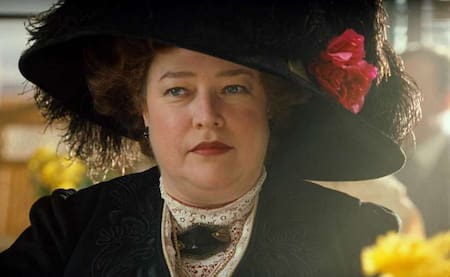 Molly Brown interpretada por Kathy Bates en la película de Titanic. Foto: Fox Pictures