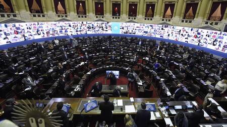 Cámara de Diputados, Congreso, sesiones virtuales, NA