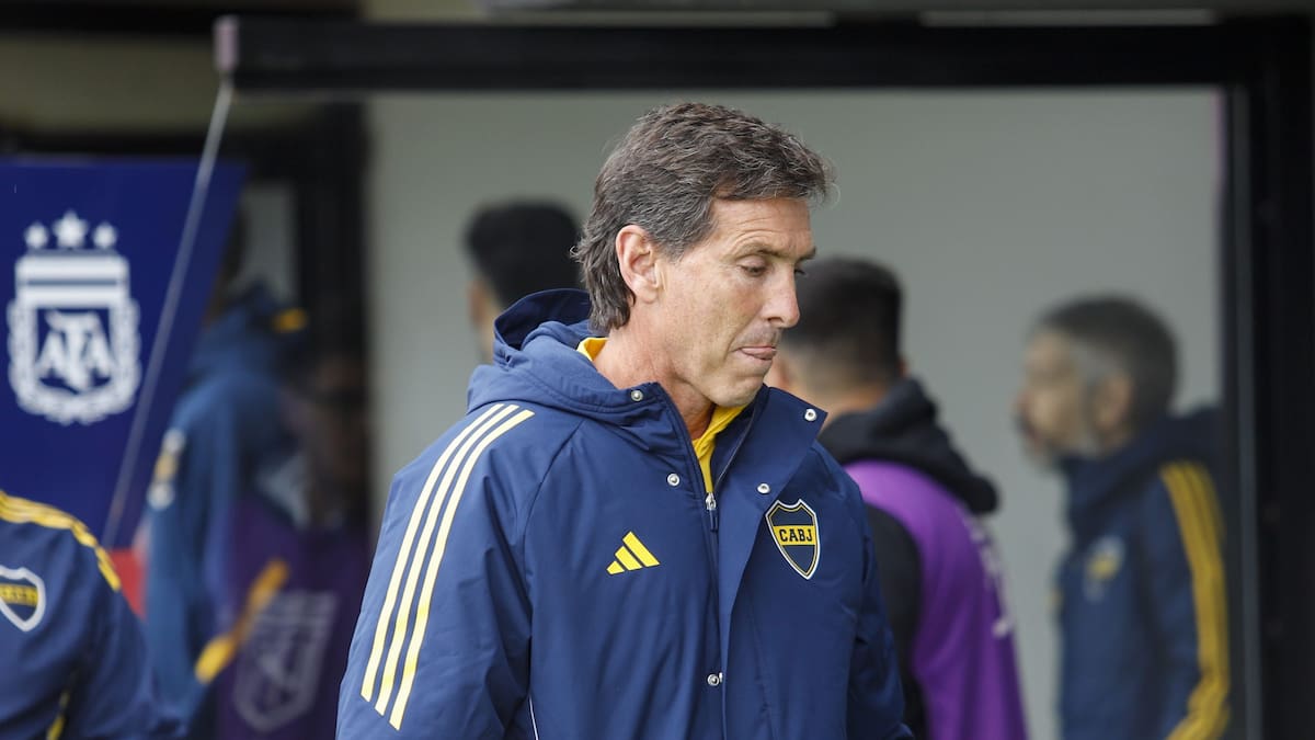 Claudio Úbeda, entrenador de Boca.